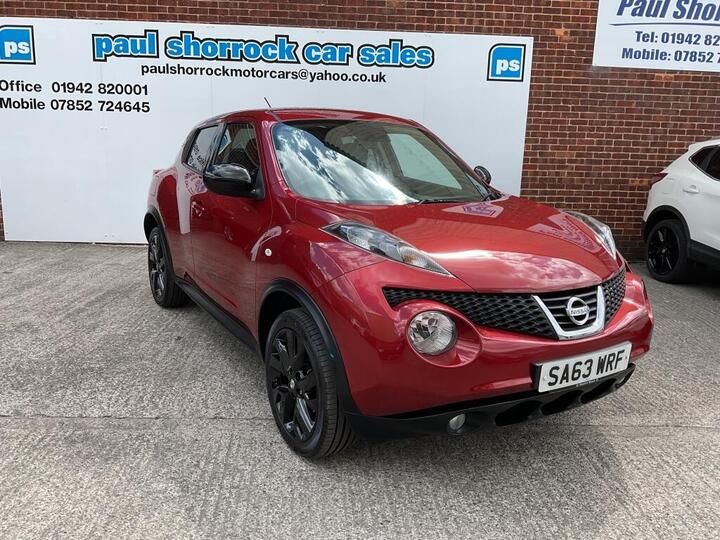 Nissan JUKE HATCHBACK 1.6 N-tec Euro 5 5dr (17in Alloy)