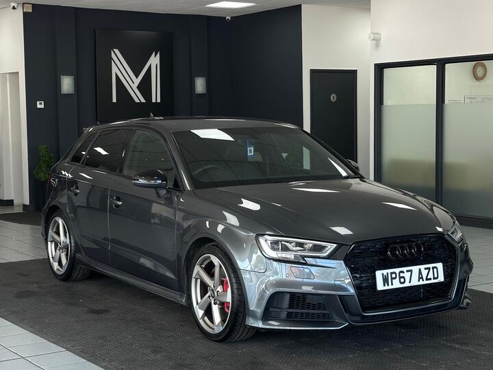 Audi S3 2.0 TFSI Black Edition Sportback S Tronic Quattro Euro 6 (s/s) 5dr