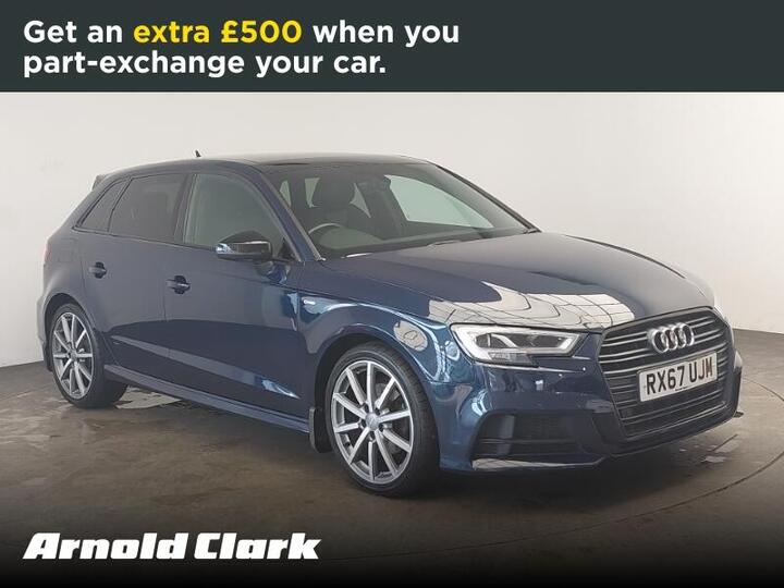 Audi A3 1.5 TFSI CoD Black Edition Sportback S Tronic Euro 6 (s/s) 5dr