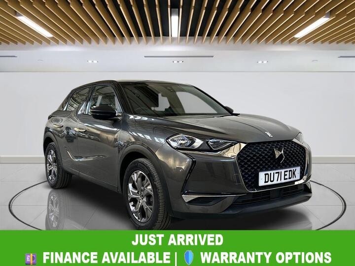 DS AUTOMOBILES DS 3 CROSSBACK 1.2 PureTech Elegance Crossback Euro 6 (s/s) 5dr DS AUTOMOBILES DS 3 CROSSBACK 1.2 PureTech Elegance Crossback Euro 6 (s/s) 5dr