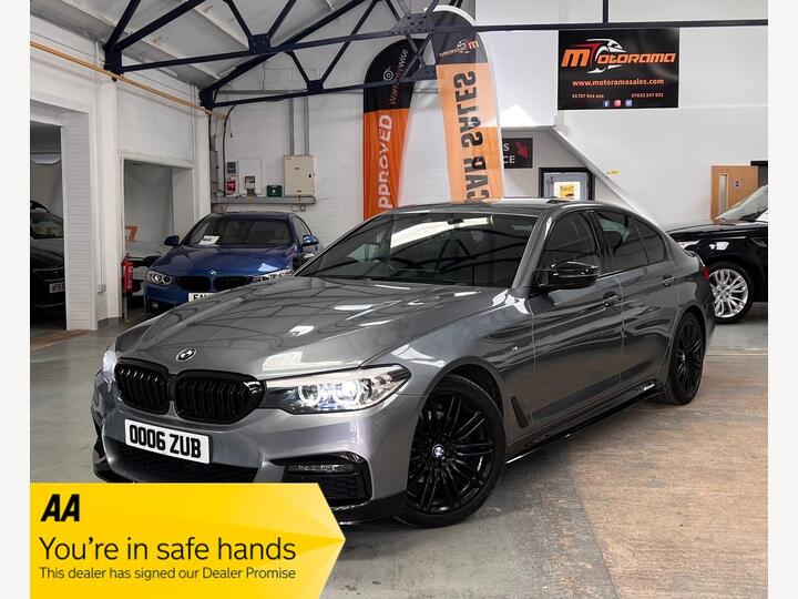 BMW 5 Series 2.0 520i GPF M Sport Auto Euro 6 (s/s) 4dr