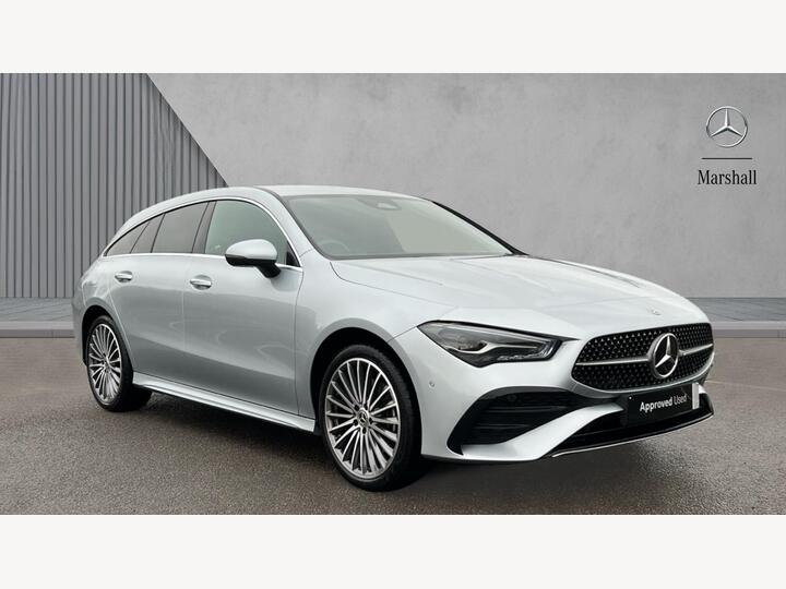Mercedes-Benz CLA 1.3 CLA250e 15.6kWh AMG Line (Premium) Shooting Brake 8G-DCT Euro 6 (s/s) 5dr Mercedes-Benz CLA 1.3 CLA250e 15.6kWh AMG Line (Premium) Shooting Brake 8G-DCT Euro 6 (s/s) 5dr