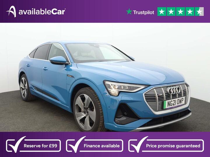 Audi E-tron 55 S Line Sportback Auto Quattro 5dr 95kWh (11kW Charger)