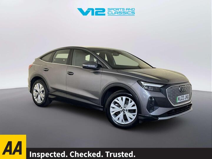 Audi Q4 E-tron 40 Sport Sportback Auto 5dr 82kWh Audi Q4 E-tron 40 Sport Sportback Auto 5dr 82kWh