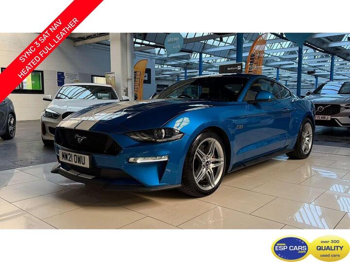 Ford Mustang 5.0 V8 GT Fastback Euro 6 2dr