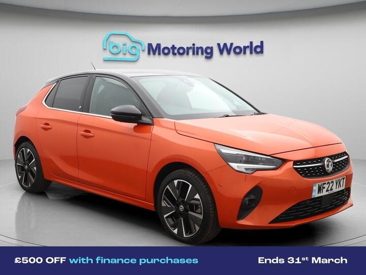 Vauxhall Corsa Electric 50kWh Elite Premium Auto 5dr