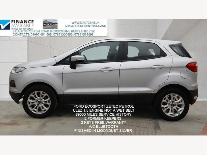 Ford EcoSport 1.5 Zetec 2WD Euro 5 5dr