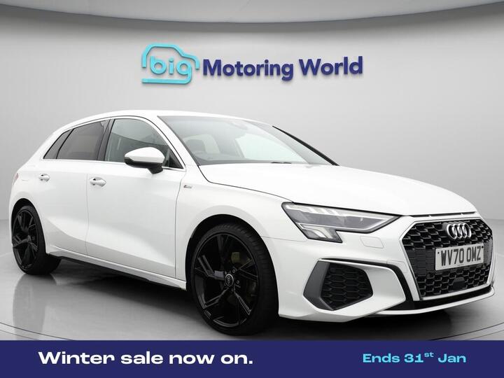 Audi A3 1.5 TFSI 35 S Line Sportback Euro 6 (s/s) 5dr