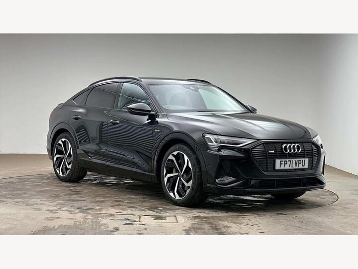 Audi E-tron 55 Black Edition Sportback Auto Quattro 5dr 95kWh (11kW Charger)