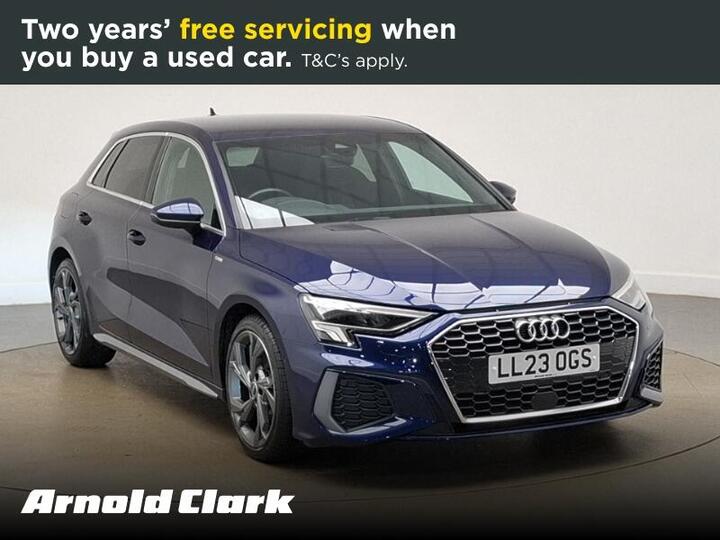 Audi A3 1.0 TFSI 30 S Line Sportback S Tronic Euro 6 (s/s) 5dr