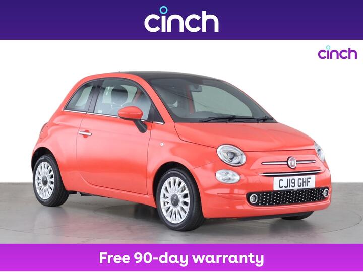 Fiat 500 1.2 Lounge Euro 6 (s/s) 3dr