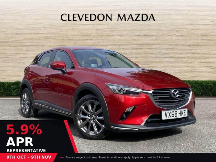 Mazda CX-3 2.0 SKYACTIV-G Sport Nav+ Euro 6 (s/s) 5dr