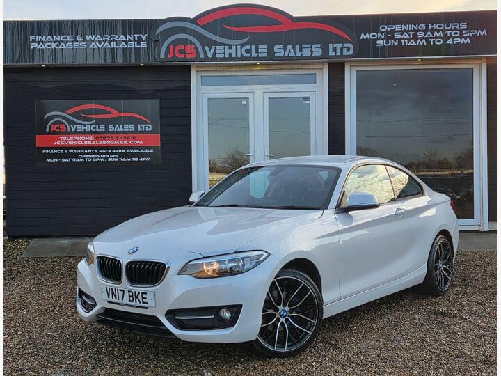 BMW 2 Series 2.0 218d Sport Auto Euro 6 (s/s) 2dr