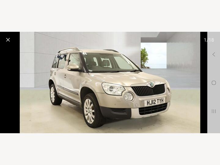 Skoda Yeti 2.0 TDI Elegance 4WD Euro 5 5dr