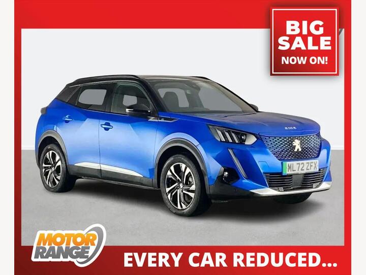 Peugeot 2008 50kWh GT Auto 5dr (7kW Charger)