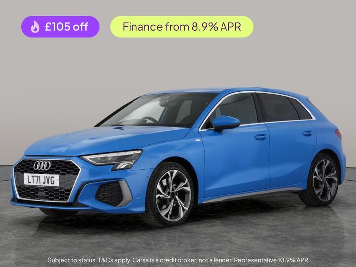 Audi A3 1.5 TFSI 35 S Line Sportback S Tronic Euro 6 (s/s) 5dr