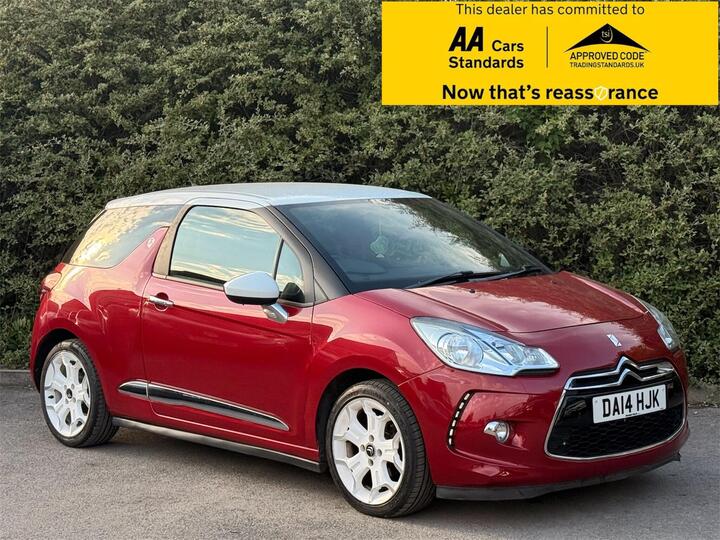 Citroen DS3 1.2 VTi DSign By Benefit Euro 5 3dr Citroen DS3 1.2 VTi DSign By Benefit Euro 5 3dr