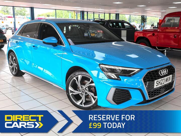 Audi A3 1.0 TFSI 30 S Line Sportback Euro 6 (s/s) 5dr