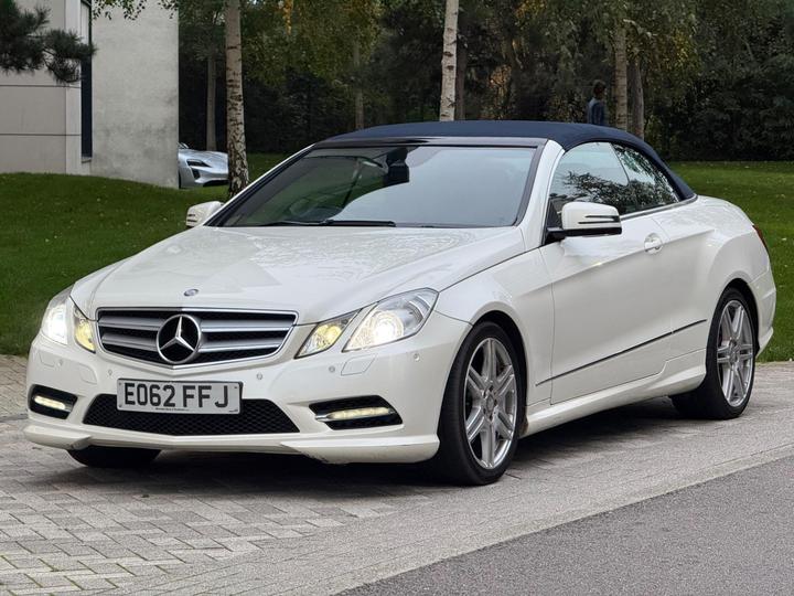 Mercedes-Benz E Class 1.8 E250 BlueEfficiency Sport Cabriolet G-Tronic+ Euro 5 (s/s) 2dr