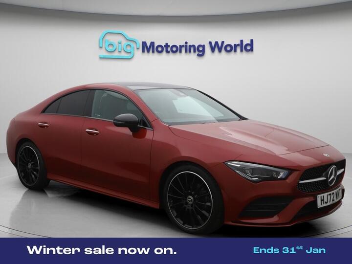 Mercedes-Benz CLA 1.3 CLA180 AMG Line Night Edition (Premium Plus) Coupe 7G-DCT Euro 6 (s/s) 4dr