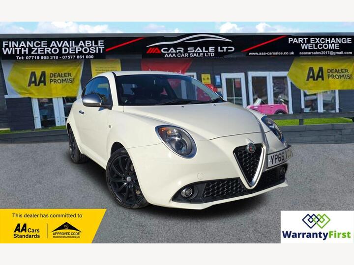 Alfa Romeo MITO 875 TB TwinAir Super Euro 6 (s/s) 3dr Alfa Romeo MITO 875 TB TwinAir Super Euro 6 (s/s) 3dr