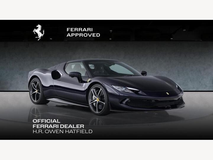 Ferrari 296 3.0T V6 7.45kWh F1 DCT Euro 6 (s/s) 2dr Ferrari 296 3.0T V6 7.45kWh F1 DCT Euro 6 (s/s) 2dr