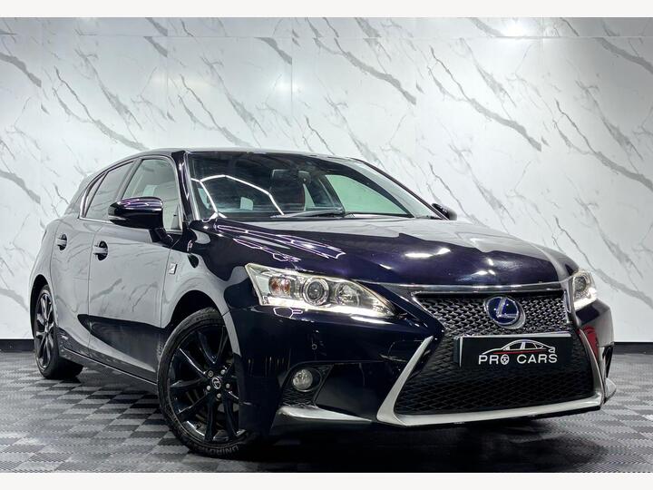 Lexus CT 1.8 200h F Sport CVT Euro 6 (s/s) 5dr