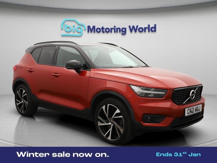 Volvo XC40 1.5h T5 Twin Engine Recharge 10.7kWh R-Design Pro Auto Euro 6 (s/s) 5dr