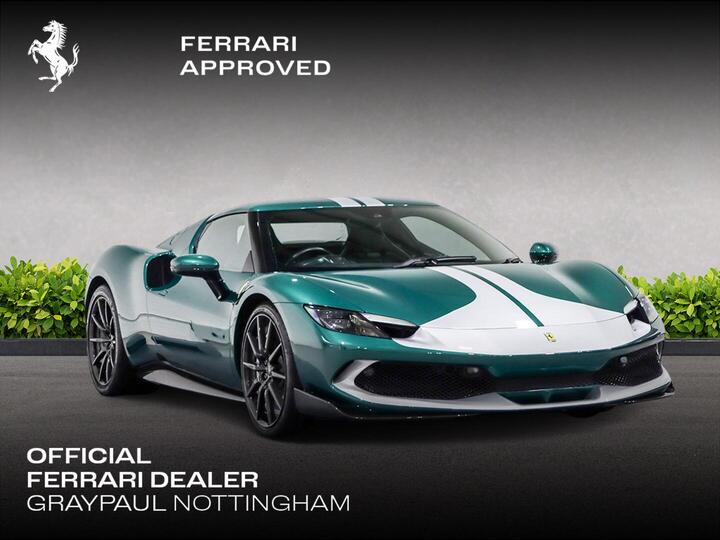 Ferrari 296 3.0T V6 7.45kWh F1 DCT Euro 6 (s/s) 2dr