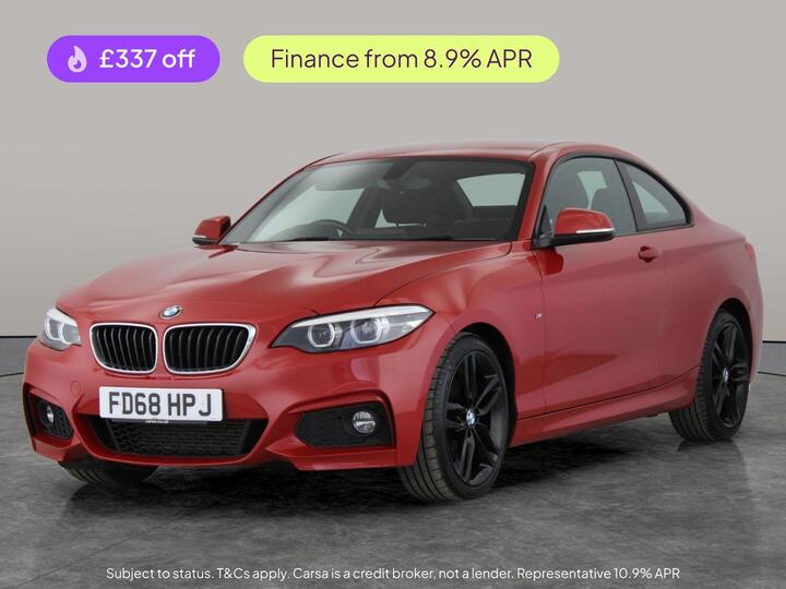 BMW 2 Series 2.0 220d M Sport Euro 6 (s/s) 2dr BMW 2 Series 2.0 220d M Sport Euro 6 (s/s) 2dr