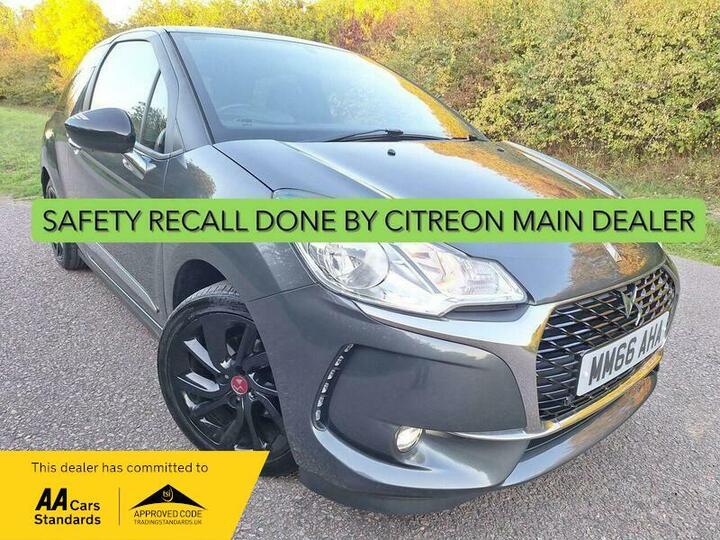 DS AUTOMOBILES DS 3 1.2 PureTech Performance Line Euro 6 (s/s) 3dr DS AUTOMOBILES DS 3 1.2 PureTech Performance Line Euro 6 (s/s) 3dr