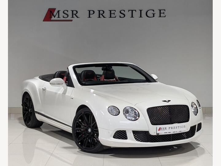 Bentley CONTINENTAL 6.0 W12 GTC Speed Auto 4WD Euro 5 2dr