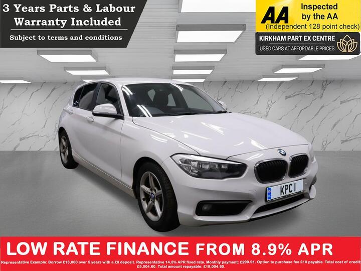 BMW 1 SERIES 1.5 116d ED Plus Euro 6 (s/s) 5dr