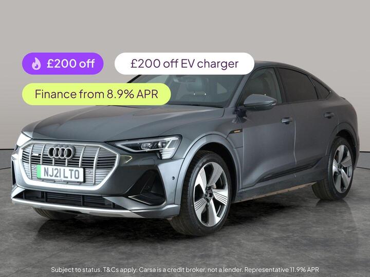 Audi E-tron 55 S Line Sportback Auto Quattro 5dr 95kWh