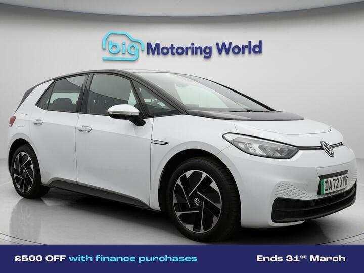 Volkswagen ID.3 Pro Performance 58kWh Life Auto 5dr