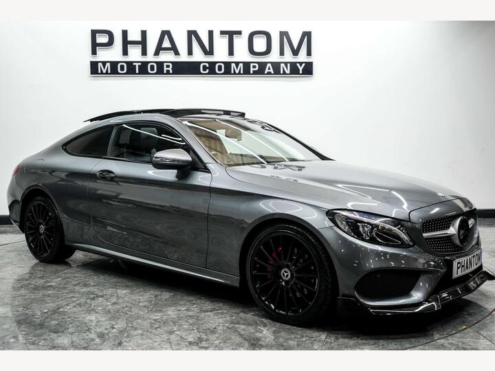 Mercedes-Benz C Class 2.0 C200 AMG Line (Premium) 7G-Tronic+ Euro 6 (s/s) 2dr