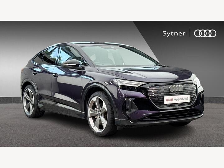 Audi Q4 E-tron 45 Black Edition Sportback Auto 5dr 82kWh