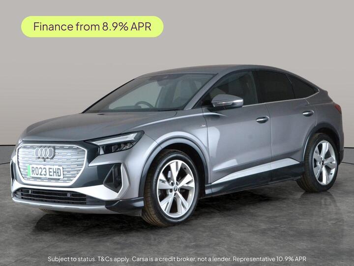 Audi Q4 E-tron 35 S Line Sportback Auto 5dr 55kWh