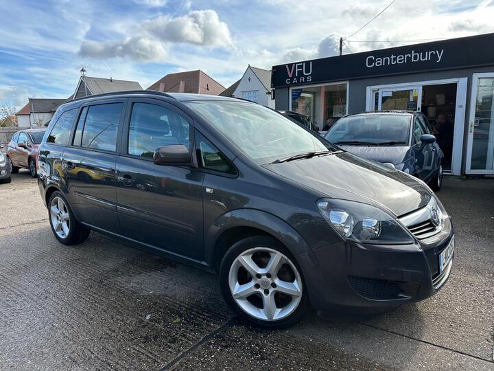 Vauxhall Zafira 1.6 16V Exclusiv Euro 5 5dr Vauxhall Zafira 1.6 16V Exclusiv Euro 5 5dr