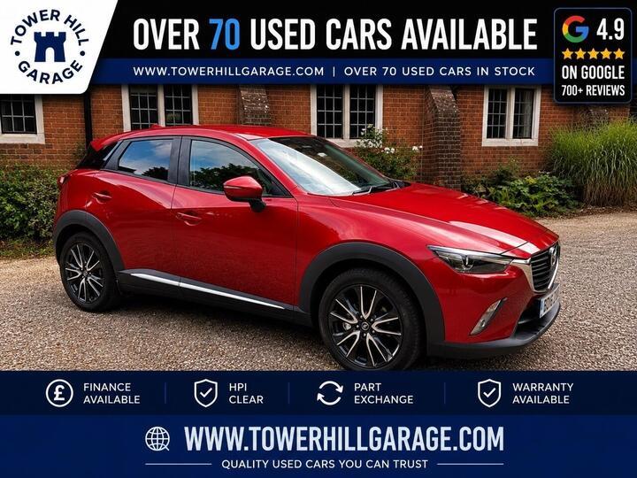 Mazda CX-3 2.0 SKYACTIV-G Sport Nav 4WD Euro 6 (s/s) 5dr