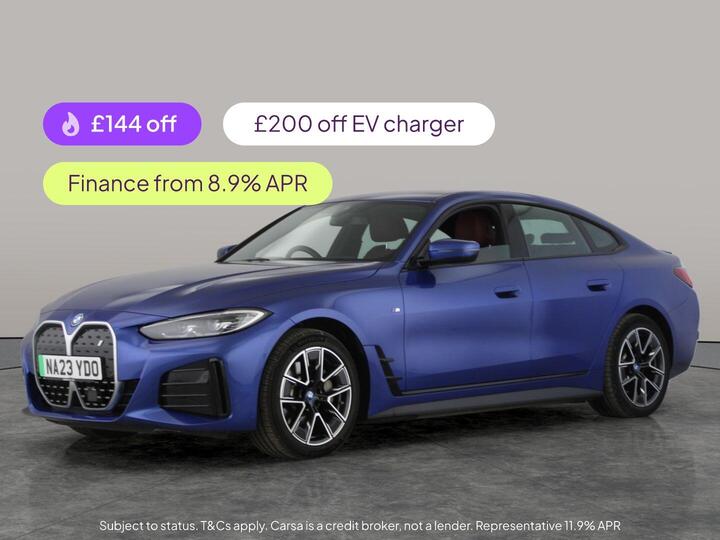 BMW I4 40 83.9kWh M Sport Gran Coupe Auto EDrive 5dr