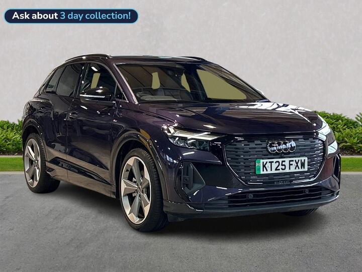 Audi Q4 45 Black Edition Auto 5dr 82kWh Audi Q4 45 Black Edition Auto 5dr 82kWh