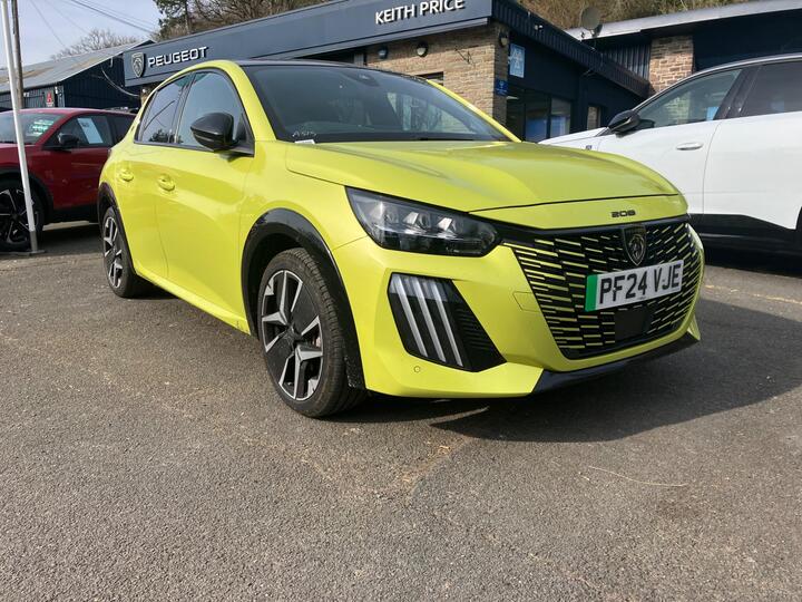 Peugeot E-208 51kWh GT Auto 5dr (7.4kW Charger)