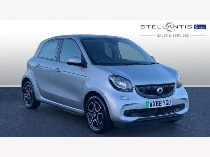 Smart Forfour EQ 17.6kWh Prime (Premium) Auto 5dr (22kW Charger) Smart Forfour EQ 17.6kWh Prime (Premium) Auto 5dr (22kW Charger)