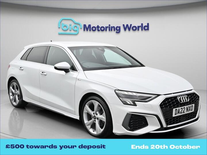Audi A3 2.0 TDI 35 S Line Sportback S Tronic Euro 6 (s/s) 5dr