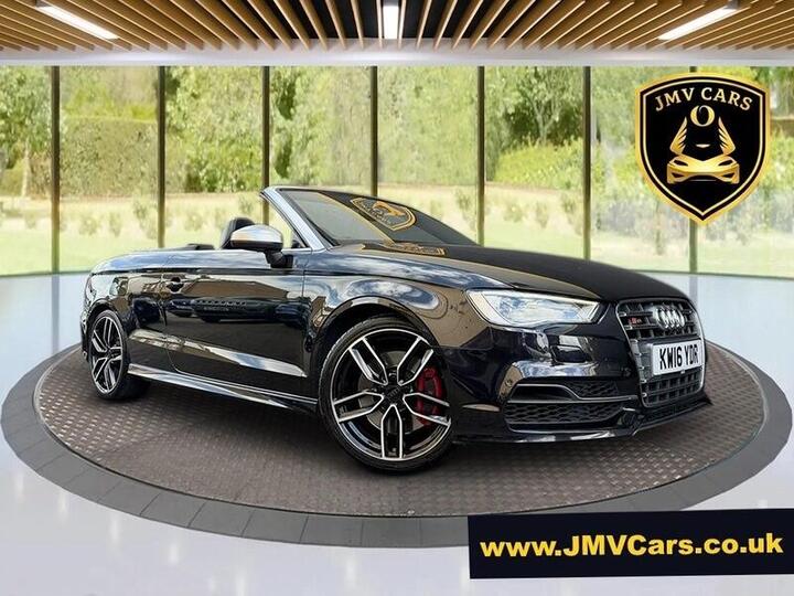Audi S3 2.0 TFSI Cabriolet S Tronic Quattro Euro 6 (s/s) 2dr (Nav)