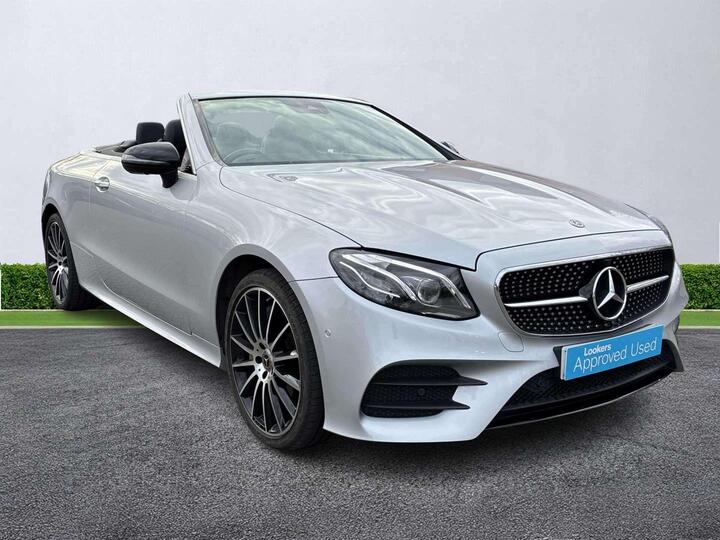 Mercedes-Benz E CLASS 2.9 E400d AMG Line Night Edition (Premium Plus) Cabriolet G-Tronic+ 4MATIC Euro 6 (s/s) 2dr Mercedes-Benz E CLASS 2.9 E400d AMG Line Night Edition (Premium Plus) Cabriolet G-Tronic+ 4MATIC Euro 6 (s/s) 2dr