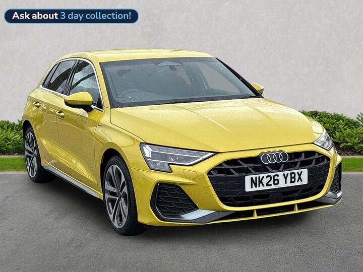Audi A3 1.5 TFSI S Line Sportback S Tronic Euro 6 (s/s) 5dr