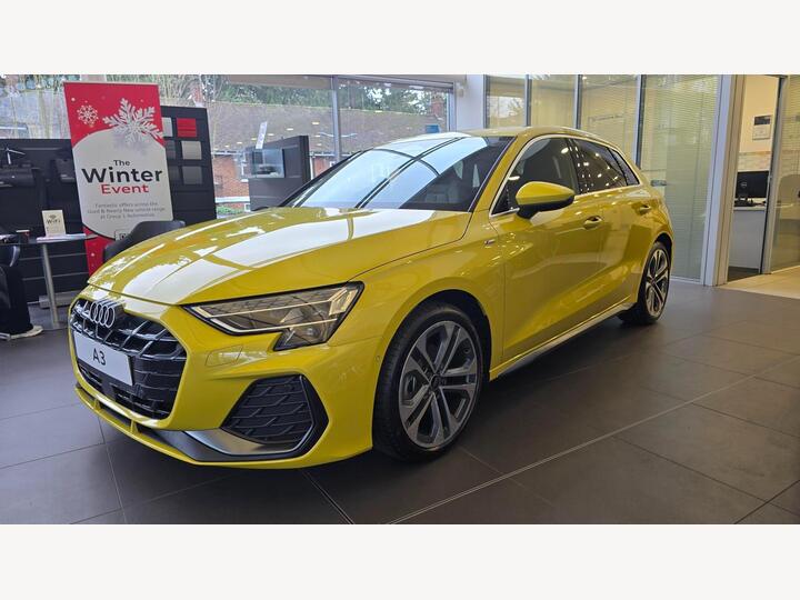 Audi A3 1.5 TFSI 35 S Line Sportback Euro 6 (s/s) 5dr