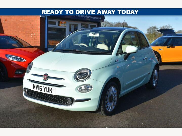 Fiat 500 1.2 Lounge Euro 6 (s/s) 3dr